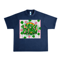 Navy lucky charm st patricks Urban Heavy Tee - FaDigitalArtStudio