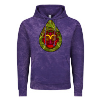 Cloud Purple african masks teardrop  7 Vintage Hoodie - BundleAndBundleShop