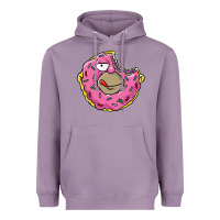 Lavender DONUT Heavyweight Hoodie - artisFamous