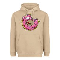 Mushroom DONUT Heavyweight Hoodie - artisFamous