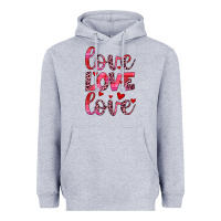 Heather Grey love valentines day Heavyweight Hoodie - JahusDesignShop