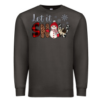 Smoke let it snow snowman Premium Sweatshirt - JahusDesignShop