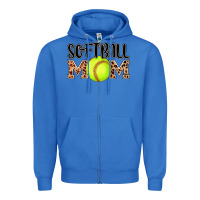 True Royal softball mom Zipper Hoodie - AdoDesignShop