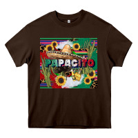 Chocolate Brown papacito cinco de mayo Heavy Core Tee - CowGirlArtShop