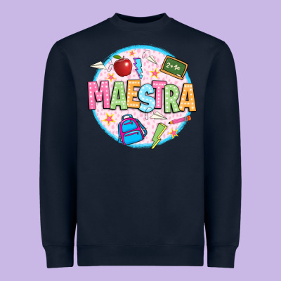 Maestra Heavyweight Sweatshirt Designed By Jahusdesignshop