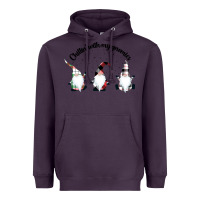 Plum chillin' with my gnomies for light Heavyweight Hoodie - artisFamous
