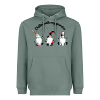 Sage chillin' with my gnomies for light Heavyweight Hoodie - artisFamous