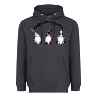 Smoke chillin' with my gnomies for light Heavyweight Hoodie - artisFamous