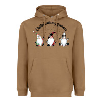 Toasted Coconut chillin' with my gnomies for light Heavyweight Hoodie - artisFamous