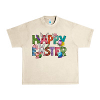 Sandshell Western Happy Easter Urban Heavy Tee - BundleAndBundleShop