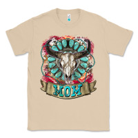 Mushroom Mom Bull Skull Mother's Day Classic Tee - CowGirlArtShop
