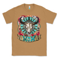 Toasted Coconut Mom Bull Skull Mother's Day Classic Tee - CowGirlArtShop