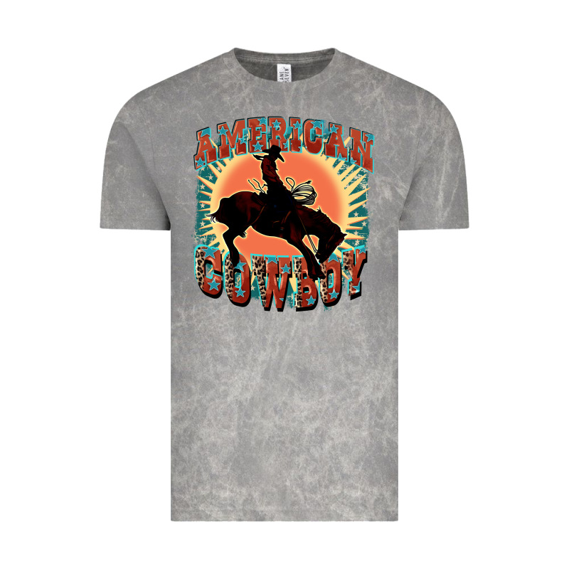 American Cowboy Vintage Tee by FaDigitalArtStudio | Teevron