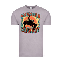 Vintage Zinc American cowboy Vintage Tee - FaDigitalArtStudio