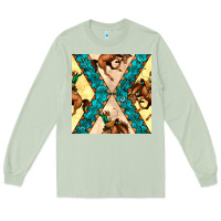 Matcha native american aztec seamless pattern 6 Long Sleeve Tee - BundleAndBundleShop