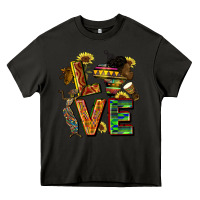 Asphalt love juneteenth africa Heavy Core Tee - CowGirlArtShop