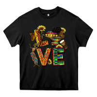 Black love juneteenth africa Heavy Core Tee - CowGirlArtShop