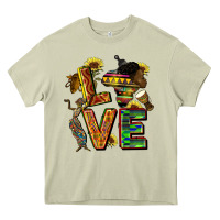 Mossy love juneteenth africa Heavy Core Tee - CowGirlArtShop