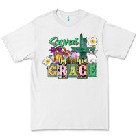 White Saved by his grace Easter Premium Tee - CowGirlArtShop