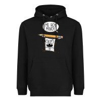 Black sponge bob Heavyweight Hoodie - artisFamous