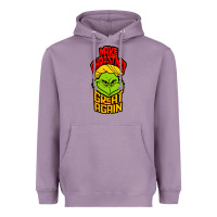 Lavender Maga Christmas Edition Heavyweight Hoodie - artisFamous