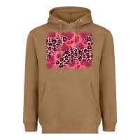 Toasted Coconut valentine's day roses leopard background Heavyweight Hoodie - JahusDesignShop
