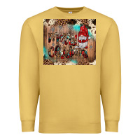 Antique Gold merry christmas gnome Premium Sweatshirt - JahusDesignShop