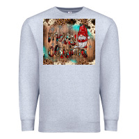 Heather Grey merry christmas gnome Premium Sweatshirt - JahusDesignShop