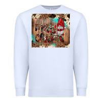 White merry christmas gnome Premium Sweatshirt - JahusDesignShop