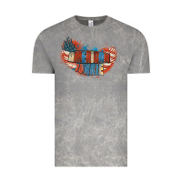 Cloud Rock American junkie 4th of july Vintage Tee - FaDigitalArtStudio