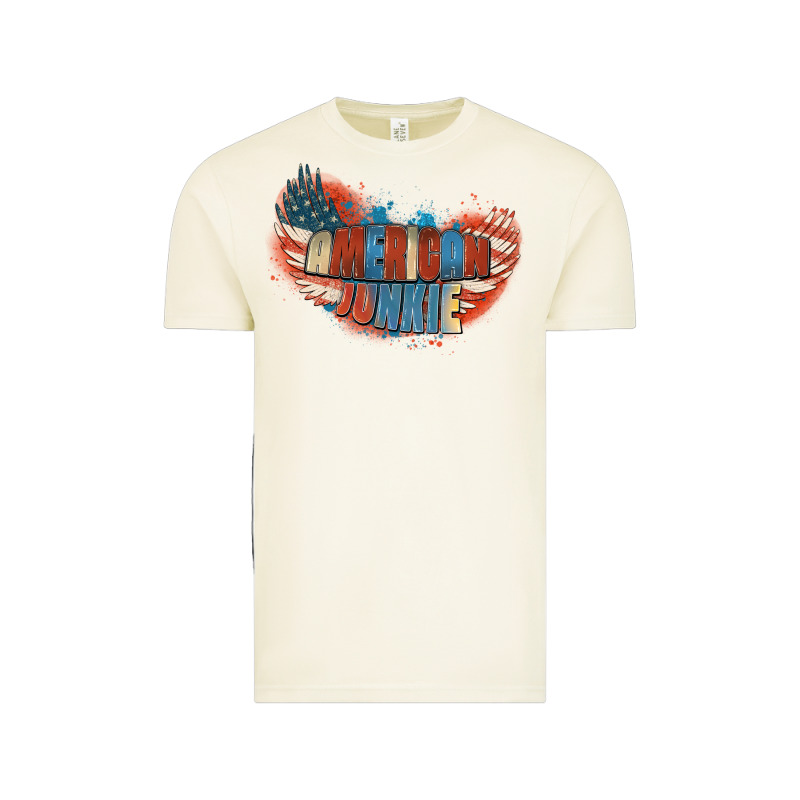 American Junkie 4th Of July Vintage Tee by FaDigitalArtStudio | Teevron