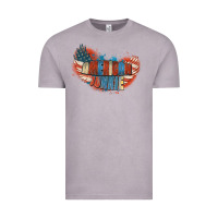 Vintage Zinc American junkie 4th of july Vintage Tee - FaDigitalArtStudio