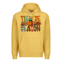 Antique Gold tis the season Premium Hoodie - RacoonDesign