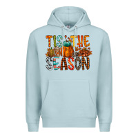 Blue Mist tis the season Premium Hoodie - RacoonDesign