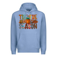 Colony Blue tis the season Premium Hoodie - RacoonDesign
