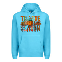 Ocean Blue tis the season Premium Hoodie - RacoonDesign