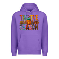 Purple tis the season Premium Hoodie - RacoonDesign