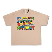 Burro It's okay to be different Autism Urban Heavy Tee - FaDigitalArtStudio