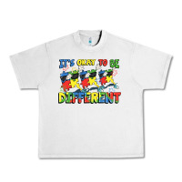 Lunar Rock It's okay to be different Autism Urban Heavy Tee - FaDigitalArtStudio