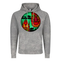 Cloud Rock african masks round earrings 3 Vintage Hoodie - BundleAndBundleShop