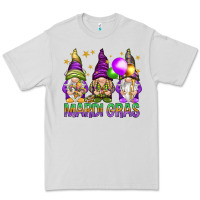 Dove Grey mardi gras with gnomies Premium Tee - HowdyJamesFarm