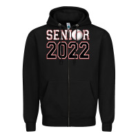 Black senior baseball Zipper Hoodie - AdoDesignShop