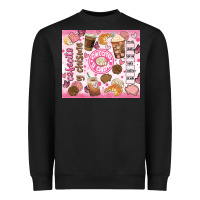 Black cafecito y chisme Heavyweight Sweatshirt - JahusDesignShop