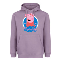 Lavender peppa pig Heavyweight Hoodie - artisFamous