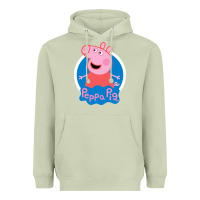 Matcha peppa pig Heavyweight Hoodie - artisFamous