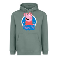 Sage peppa pig Heavyweight Hoodie - artisFamous