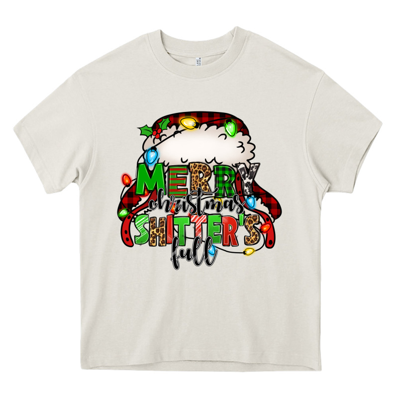 Merry Christmas Shitter's Full Christmas Vacation Heavy Core Tee by Jasminsmagicworld | Teevron