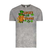Cloud Rock lucky i'm gnome it St. Patricks Day Vintage Tee - FaDigitalArtStudio