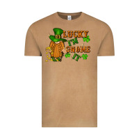 Vintage Camel lucky i'm gnome it St. Patricks Day Vintage Tee - FaDigitalArtStudio