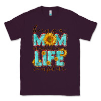 Plum Being a Mom makes my life complete Mother's Day Classic Tee - CowGirlArtShop